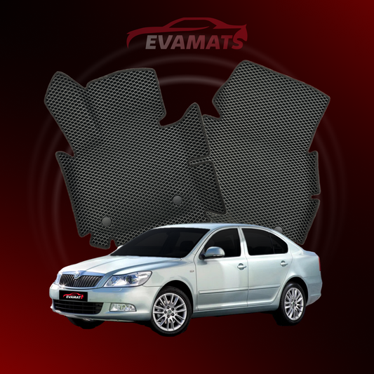 Car mats EVAMATS for Skoda Octavia(A5) 2 gen 2004-2013 year LIFTBACK