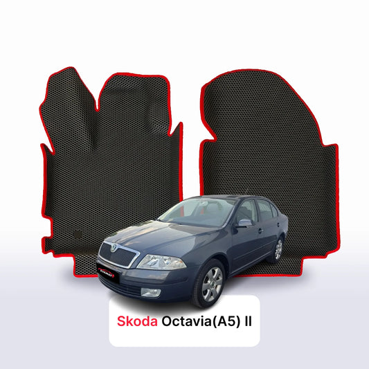 Car mats EVAMATS for Skoda Octavia(A5) pre-facelift 2 gen 2004-2008 year LIFTBACK