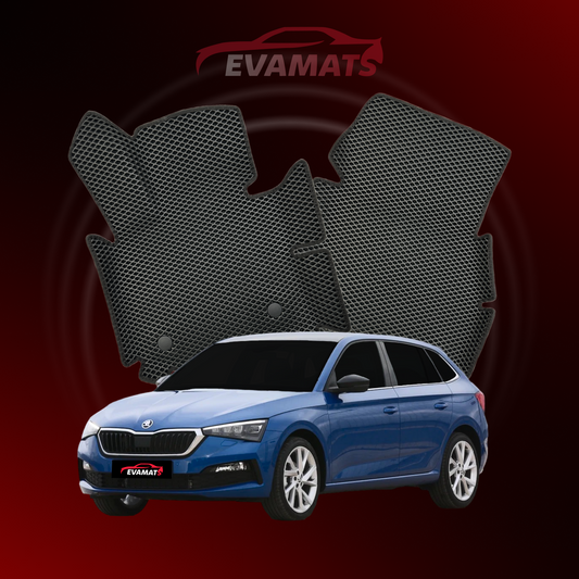 Car mats EVAMATS for Skoda Scala 1 gen 2019-2025 year HATCHBACK 5 door