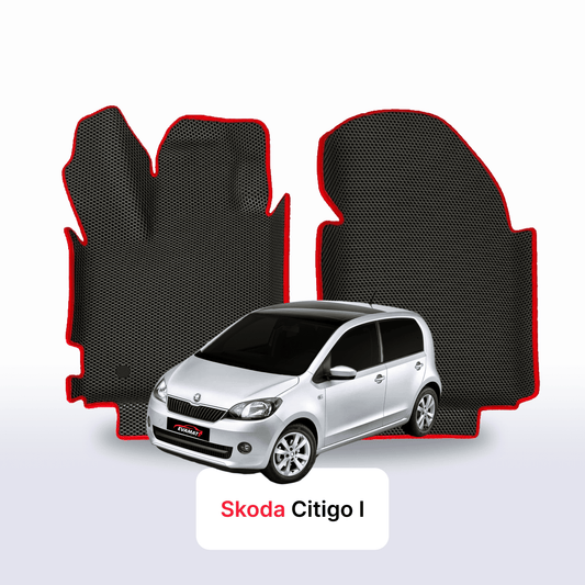Car mats EVAMATS for Skoda Citigo 1 gen 2011-2020 year HATCHBACK 5 door