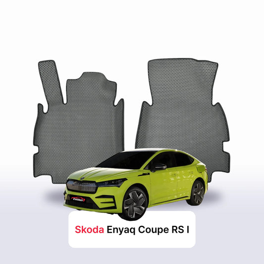 Car mats EVAMATS for Skoda Enyaq COUPE RS 1 gen 2022-2028 year SUV