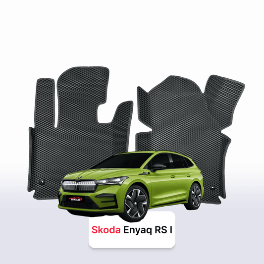 Car mats EVAMATS for Skoda Enyaq RS 1 gen 2022-2028 year Electric SUV