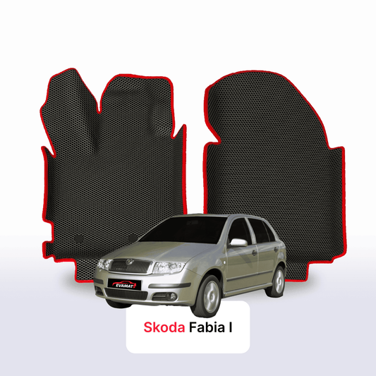 Car mats EVAMATS for Skoda Fabia 1 gen 1999-2007 year HATCHBACK 5 door