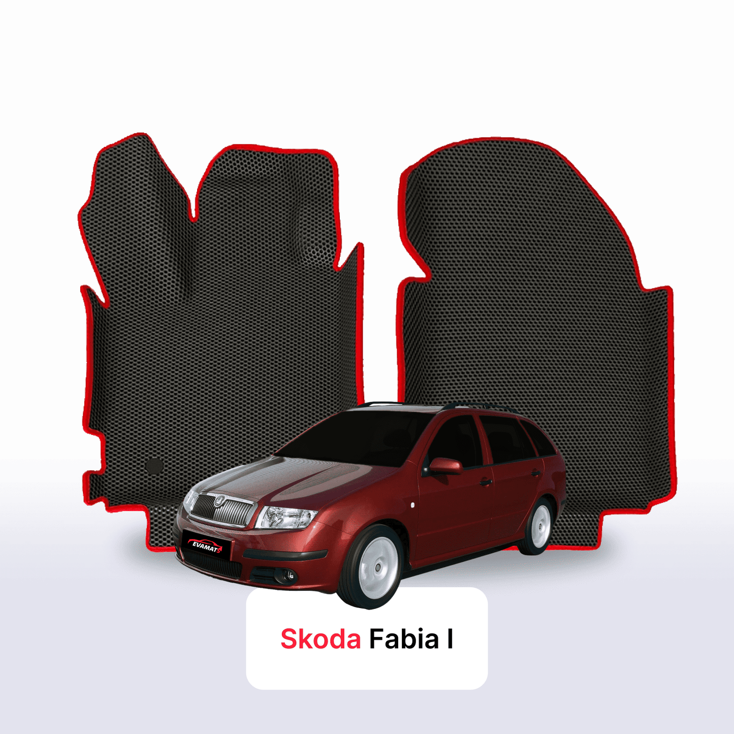 Car mats EVA for Skoda Fabia 1 gen 1999-2007 year STATION WAGON