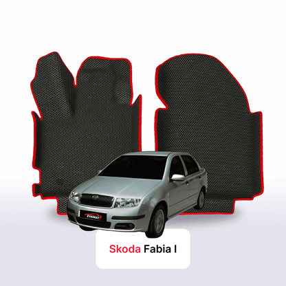 Car mats EVAMATS for Skoda Fabia 1 gen 1999-2007 year SEDAN