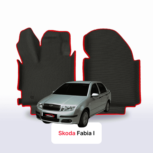 Car mats EVAMATS for Skoda Fabia 1 gen 1999-2007 year SEDAN