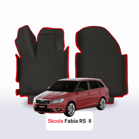 Car mats EVAMATS for Skoda Fabia RS 2 gen 2010-2014 year STATION WAGON