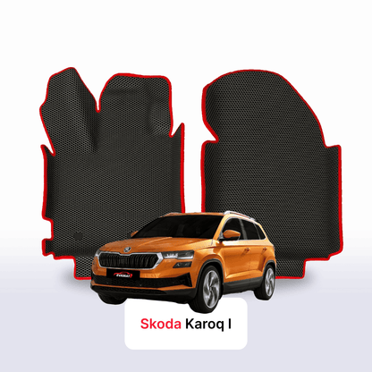 Car mats EVAMATS for Skoda Karoq 1 gen 2017-2025 year SUV