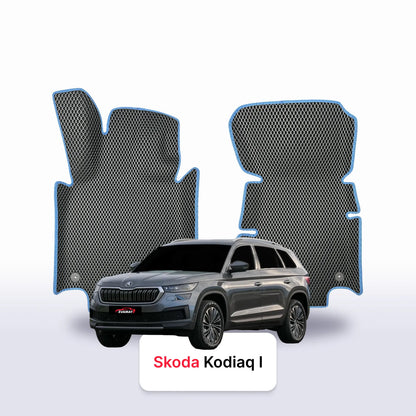 Car mats EVA for Skoda Kodiaq 1 gen 2016-2024 year SUV