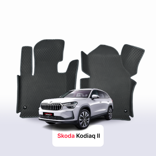 Car mats EVAMATS for Skoda Kodiaq 2 gen 2024-2026 year SUV