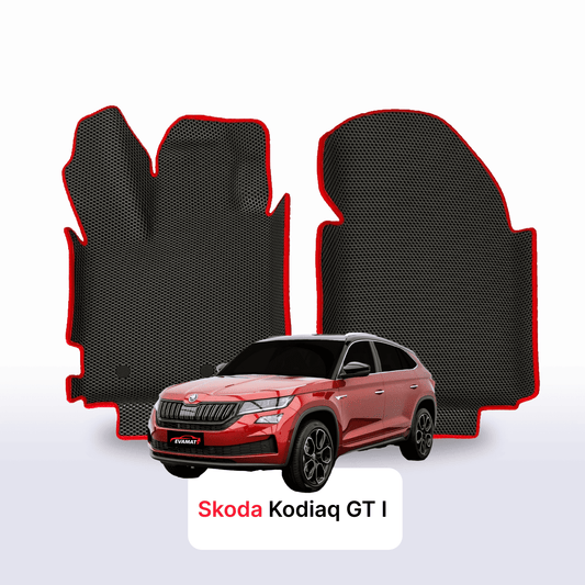 Car mats EVAMATS for Skoda Kodiaq GT 1 gen 2019-2025 year SUV