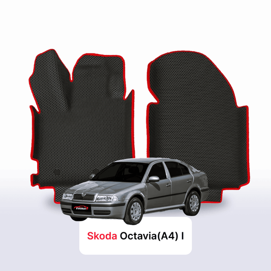 Car mats EVAMATS for Skoda Octavia(A4) facelift 1 gen 2000-2010 year LIFTBACK