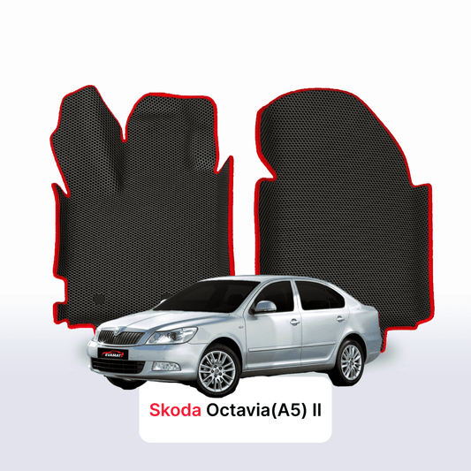 Car mats EVAMATS for Skoda Octavia(A5) facelift 2 gen 2008-2013 year LIFTBACK