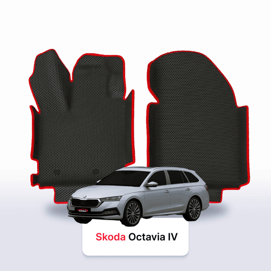 Car mats EVAMATS for Skoda Octavia(A8) 4 gen 2019-2025 year STATION WAGON