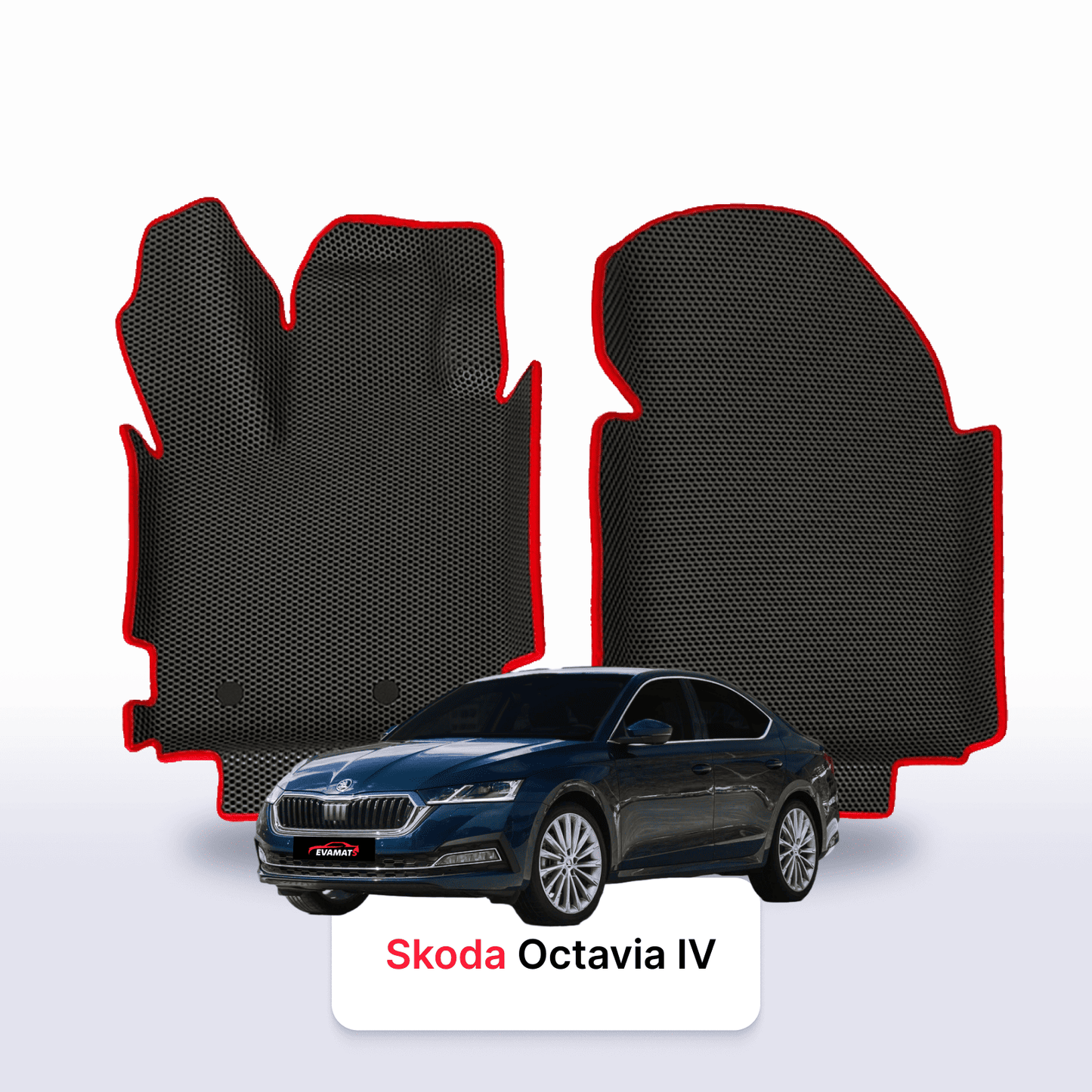 Car mats EVAMATS for Skoda Octavia(A8) 4 gen 2019-2025 year LIFTBACK