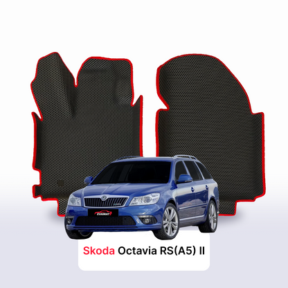 Car mats EVAMATS for Skoda Octavia RS(A5) 2 gen 2005-2013 year STATION WAGON