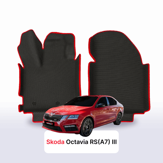 Car mats EVAMATS for Skoda Octavia RS(A7) 3 gen 2013-2020 year LIFTBACK