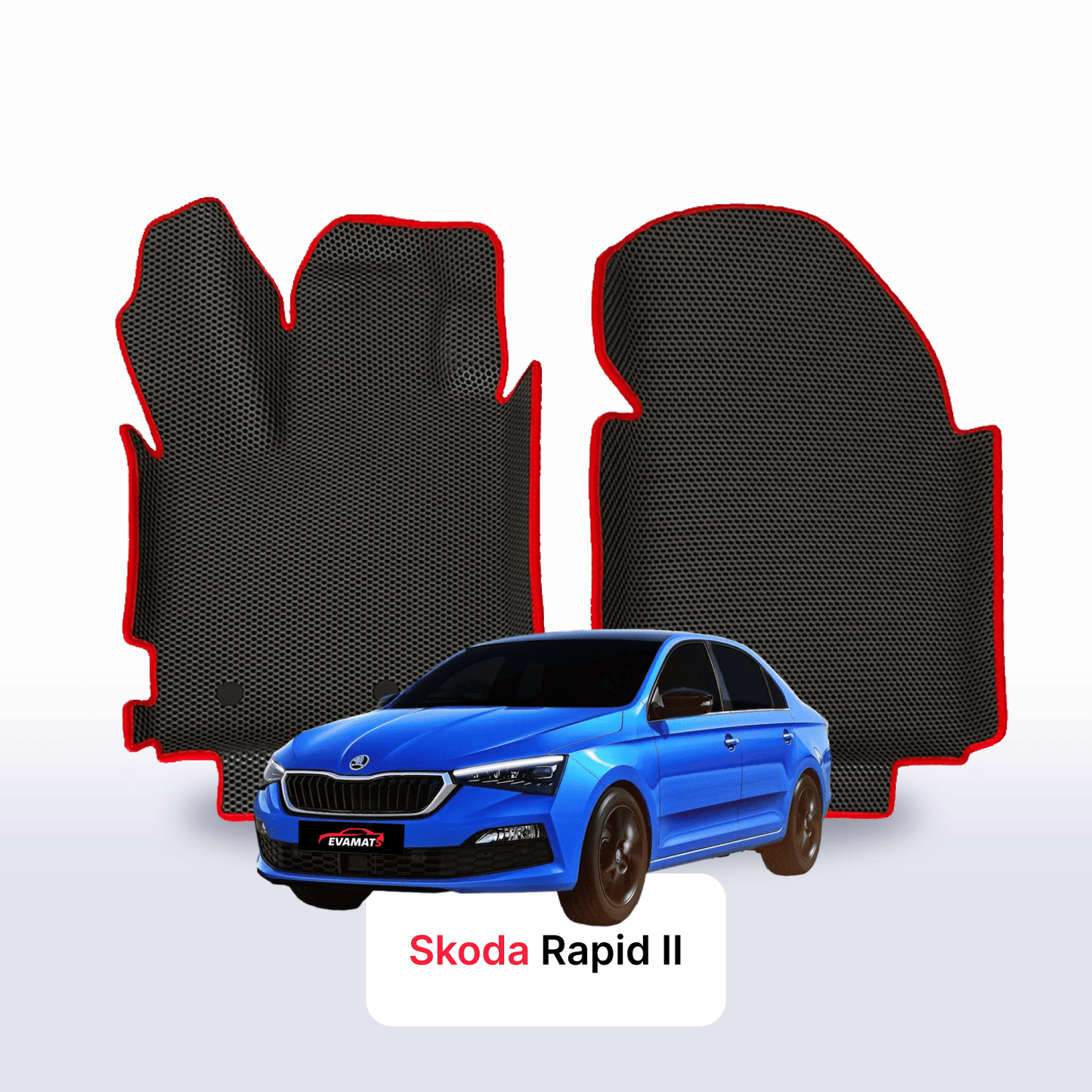 Car mats EVAMATS for Skoda Rapid 2 gen 2020-2025 year LIFTBACK