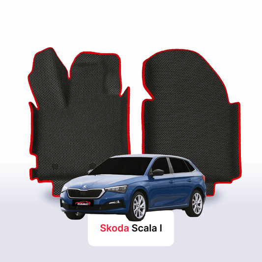 Car mats EVAMATS for Skoda Scala 1 gen 2019-2028 year HATCHBACK 5 door