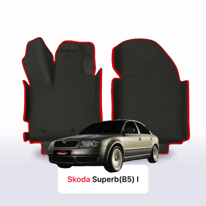 Car mats EVAMATS for Skoda Superb(B5) 1 gen 2001-2008 year SEDAN