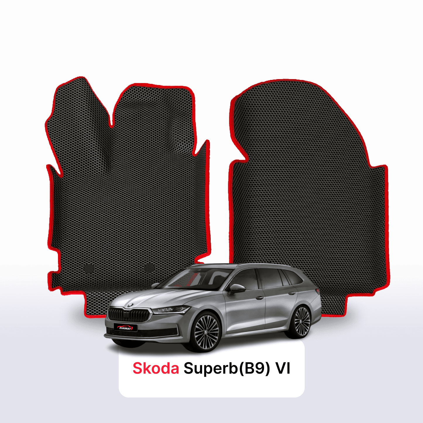 Car mats EVAMATS for Skoda Superb(B9) 4 gen 2024-2028 year STATION WAGON