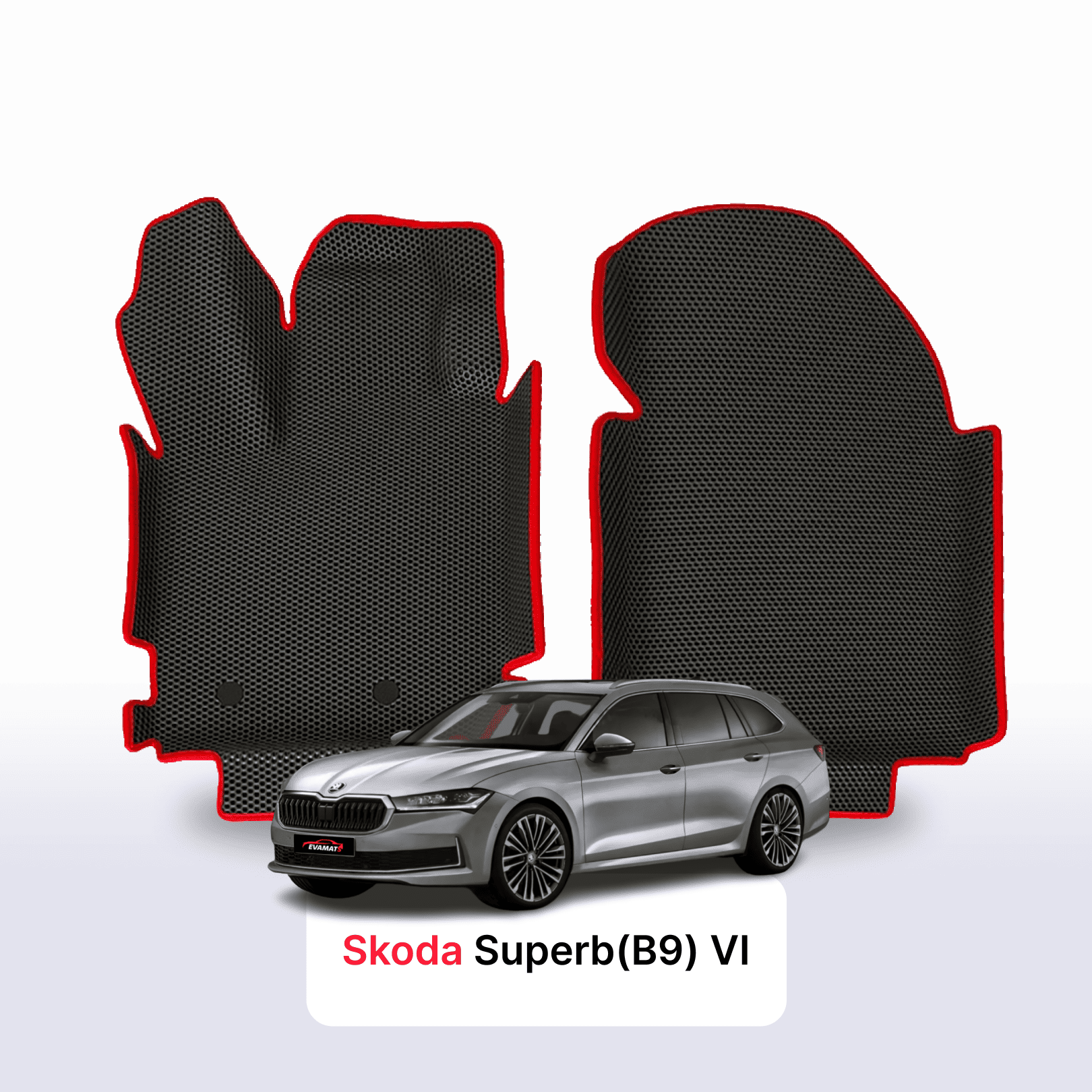 Car mats EVA for Skoda Superb(B9) 4 gen 2024-2028 year STATION WAGON