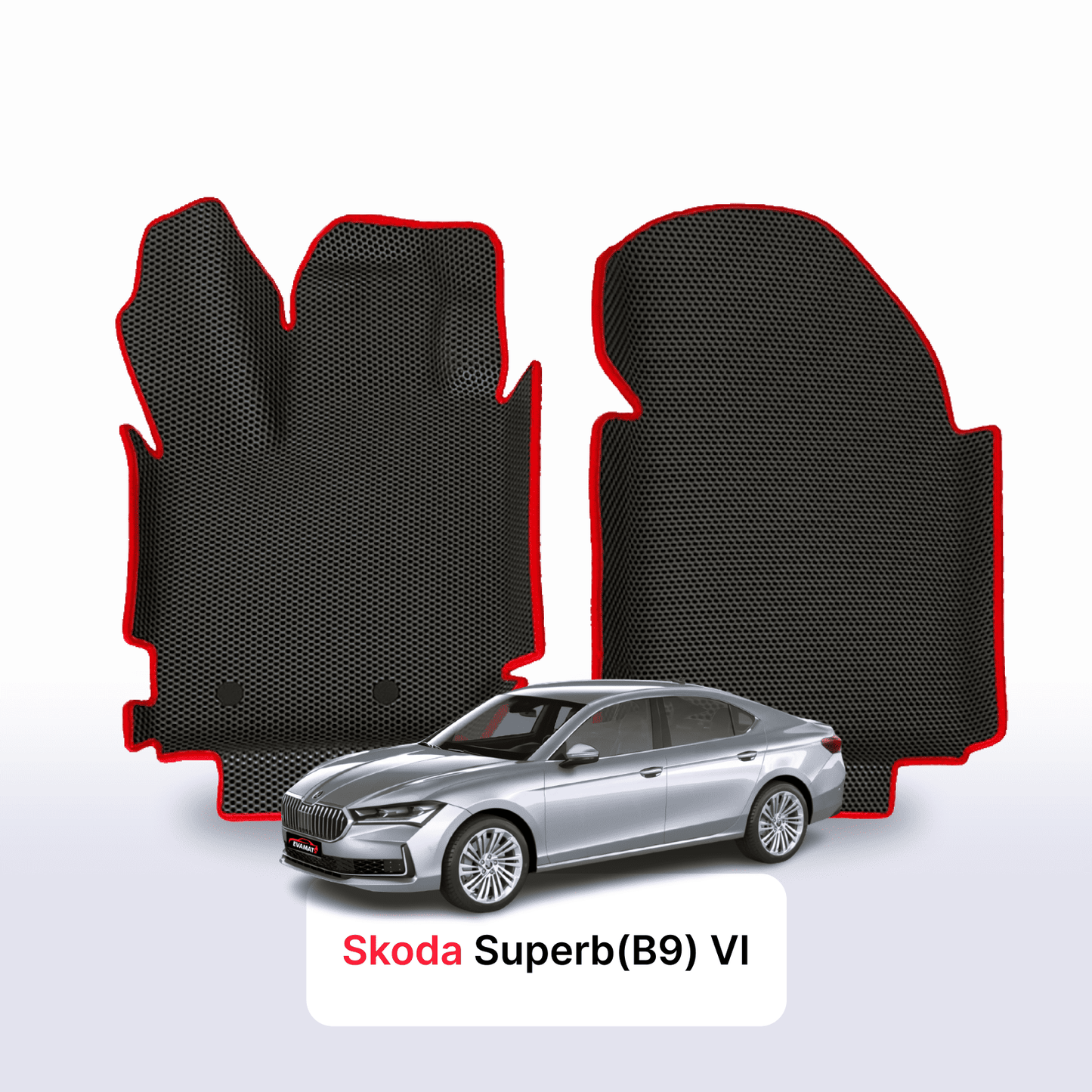 Car mats EVAMATS for Skoda Superb(B9) 4 gen 2024-2028 year LIFTBACK