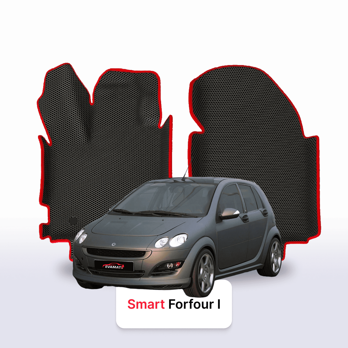 Car mats EVA for Smart Forfour 1 gen 2004-2006 year HATCHBACK 5 door