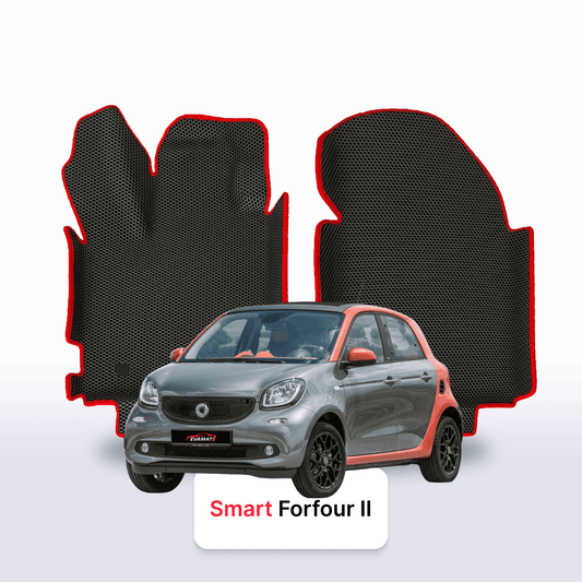 Car mats EVAMATS for Smart Forfour 2 gen 2014-2025 year HATCHBACK 5 door