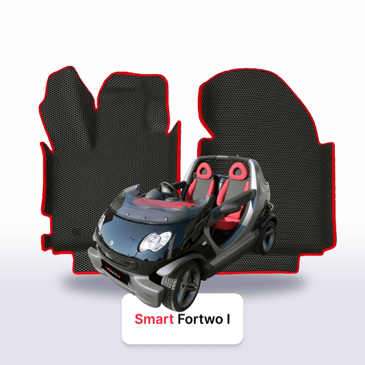 Car mats EVAMATS for Smart Fortwo 1 gen 1998-2007 year CROSSBLADE