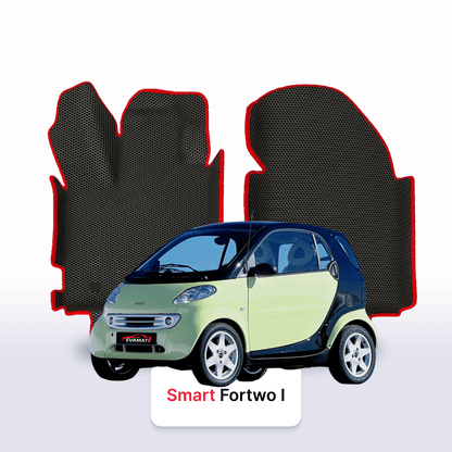 Car mats EVAMATS for Smart Fortwo 1 gen 1998-2007 year HATCHBACK 3 door