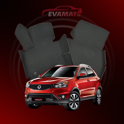 Autokoberce EVAMATS pre SsangYong Korando 3 gen 2010-2019 ročník SUV 5 dv.