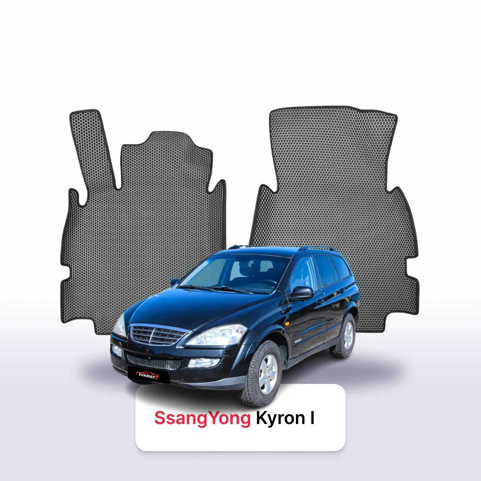 Car mats EVA for SsangYong Kyron 1 gen 2005-2015 year SUV 5 door