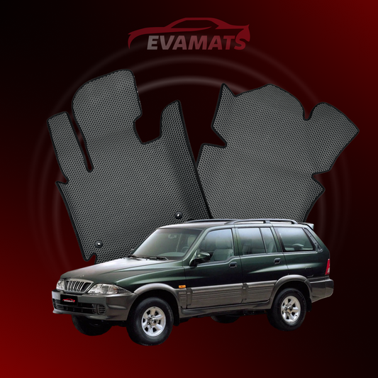 Alfombrillas EVAMATS para SsangYong Musso 1ª generación años 1993-2006 SUV