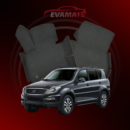 Autokoberce EVAMATS pre SUV SsangYong Rexton 3 gen 2012-2017