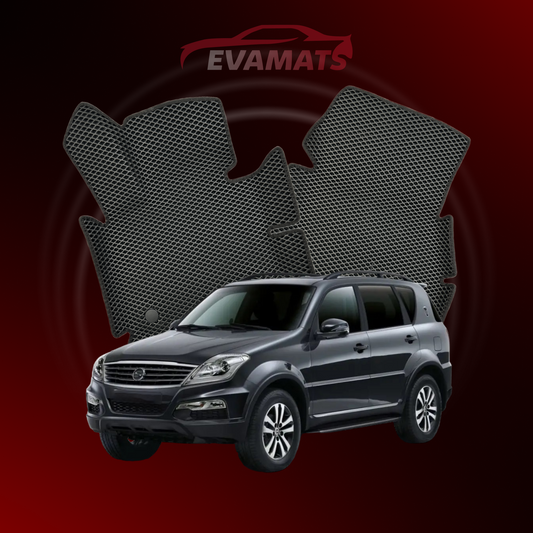 Autokoberce EVAMATS pro SUV SsangYong Rexton 3 gen 2012-2017