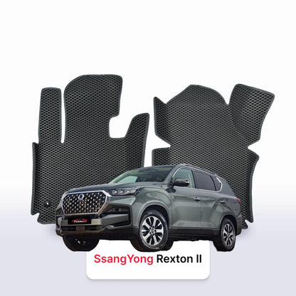 Car mats EVAMATS for SsangYong Rexton 4 gen 2017-2025 year SUV