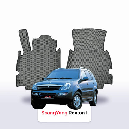 Car mats EVAMATS for SsangYong Rexton 1 gen 2001-2008 year SUV