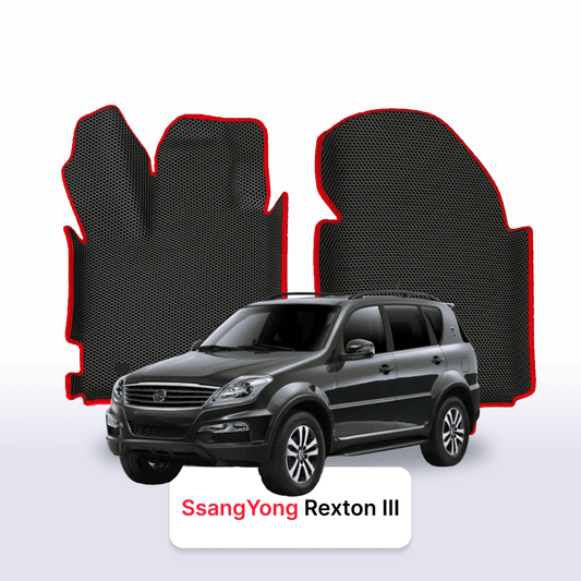 Car mats EVAMATS for SsangYong Rexton 3 gen 2012-2017 year SUV