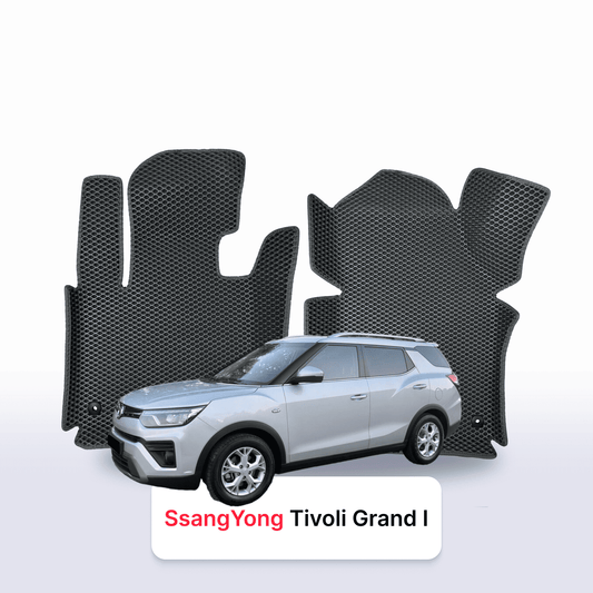 Car mats EVAMATS for SsangYong Tivoli Grand 1 gen 2015-2025 year SUV