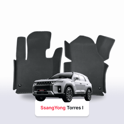 Car mats EVAMATS for SsangYong Torres 1 gen 2022-2025 year SUV