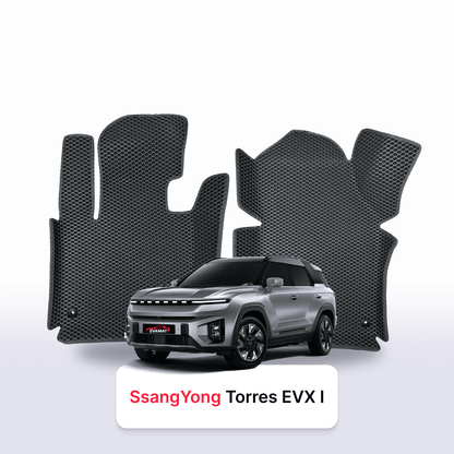 Car mats EVAMATS for SsangYong Torres EVX 1 gen 2023-2028 year SUV