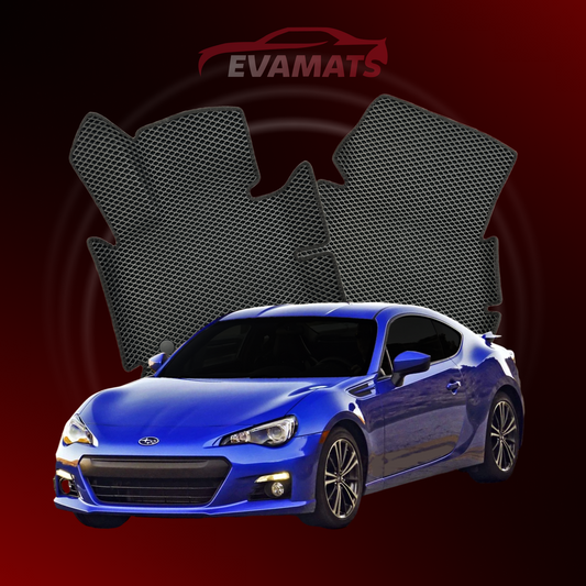 Autokoberce EVAMATS pro Subaru BRZ(ER) 1 gen 2012-2020 rok COUPE