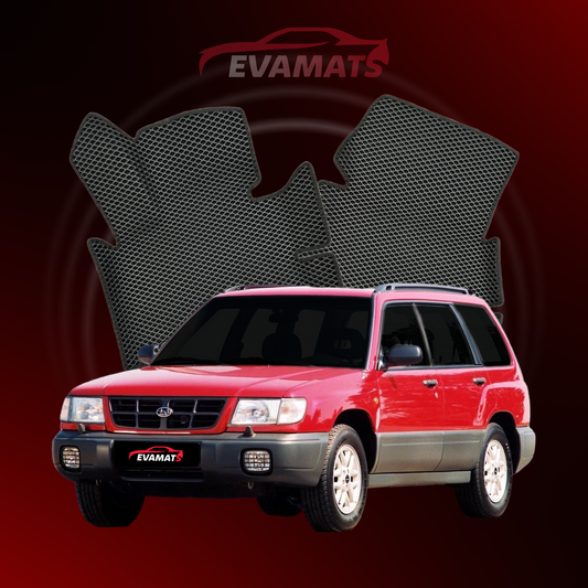 Alfombrillas de coche EVAMATS para Subaru Forester(SF) 1ª generación año 1997-2002 STATION WAGON