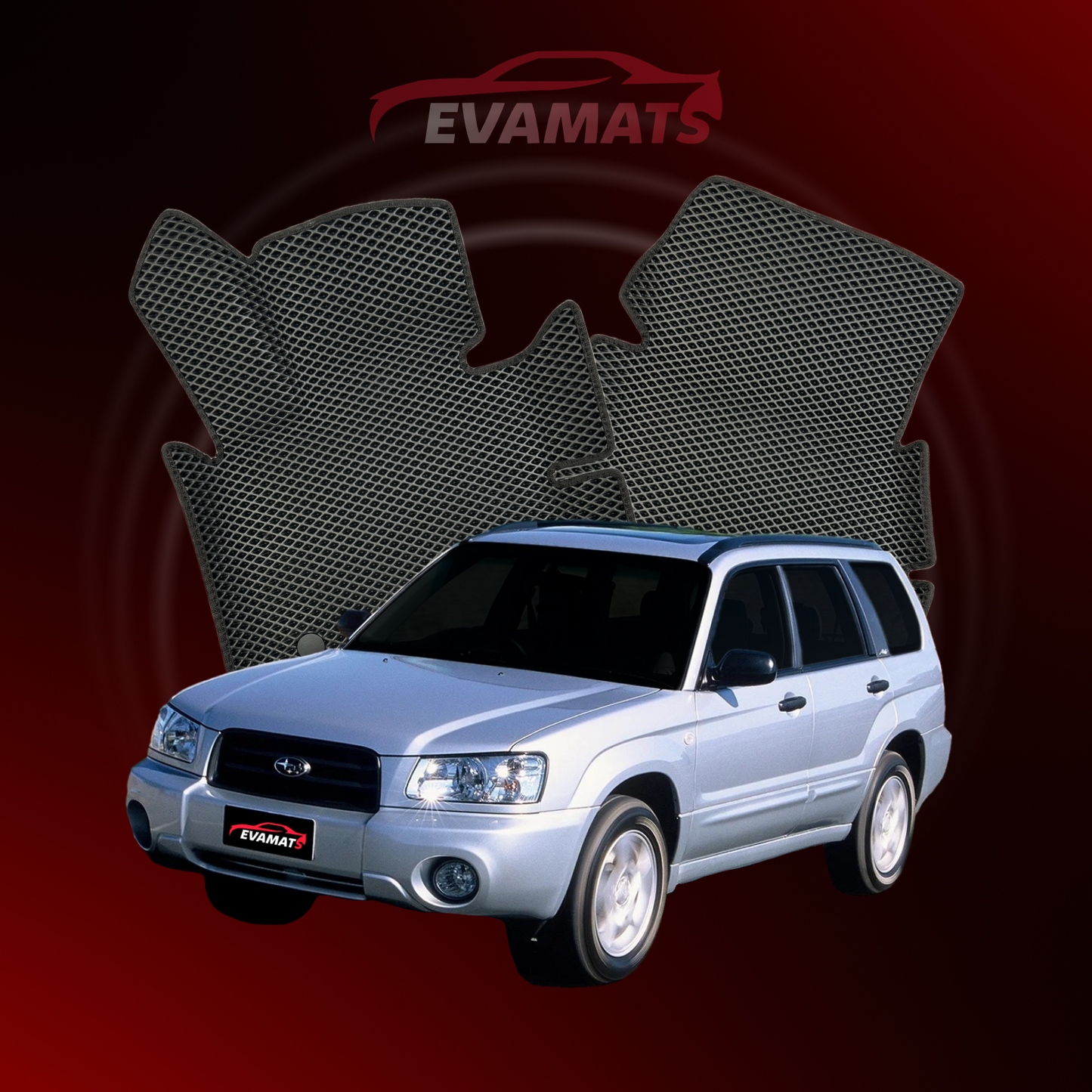 Autokoberce EVAMATS pro SUV Subaru Forester(SG) 2 gen 2002-2008