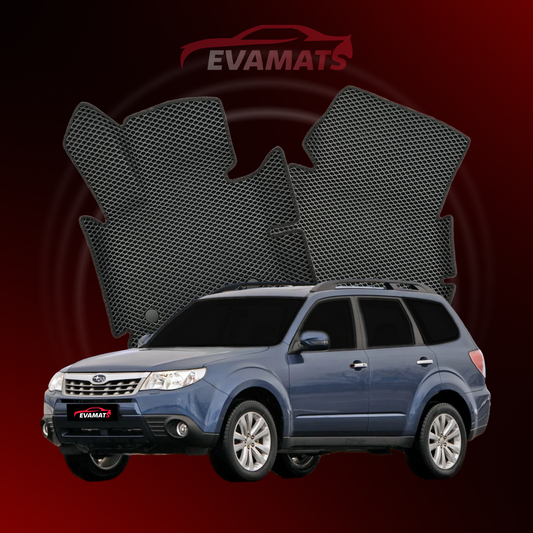 Fußmatten EVAMATS für Subaru Forester(SH) 3. Generation 2007–2013, SUV