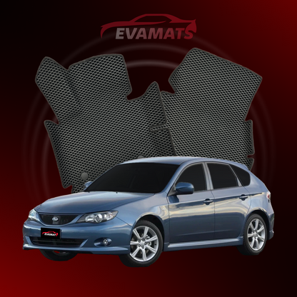 Tapis de voiture EVAMATS pour Subaru Impreza(GH) 3 gen 2007-2011 année HAYON 5 portes