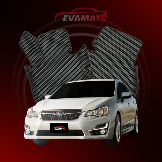 Alfombrillas de coche EVAMATS para Subaru Impreza (GP) 4ª generación año 2011-2016 HATCHBACK 5 puertas