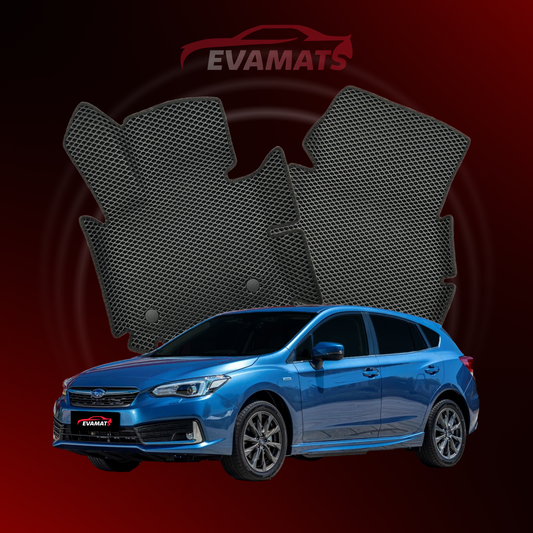 Car mats EVAMATS for Subaru Impreza(GP) 5 gen 2016-2023 year HATCHBACK 5 door