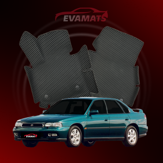 Tappetini per auto EVAMATS per Subaru Legacy 2 gen 1993-1999 anno BERLINA